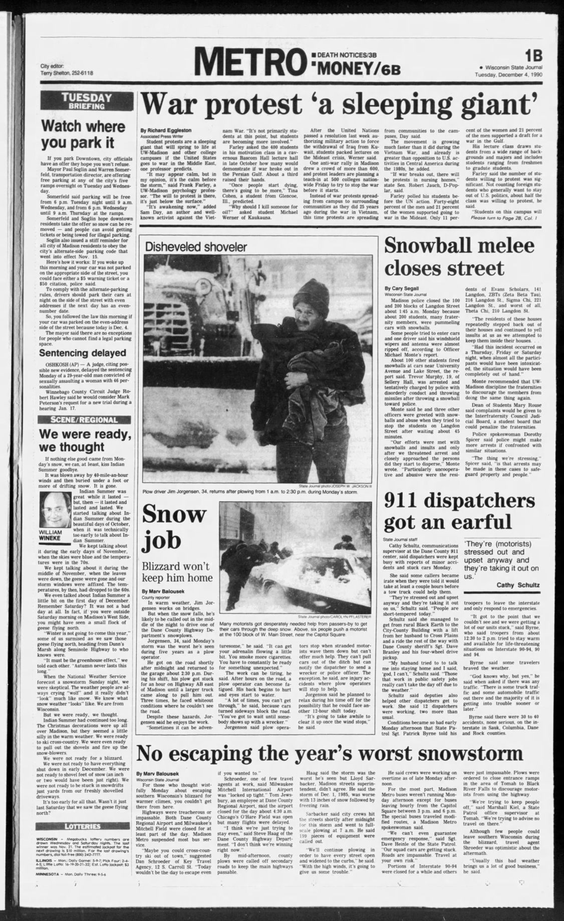 Snowstorm coverage